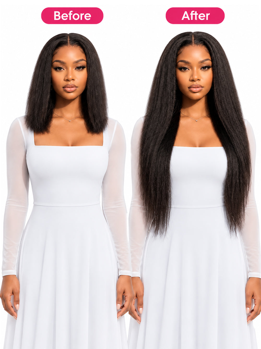 kinky_straight_clip_in_hair_extensions_before_and_after