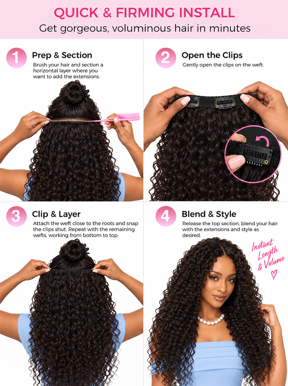 bohemian_curly_hair_extensions_install_guide