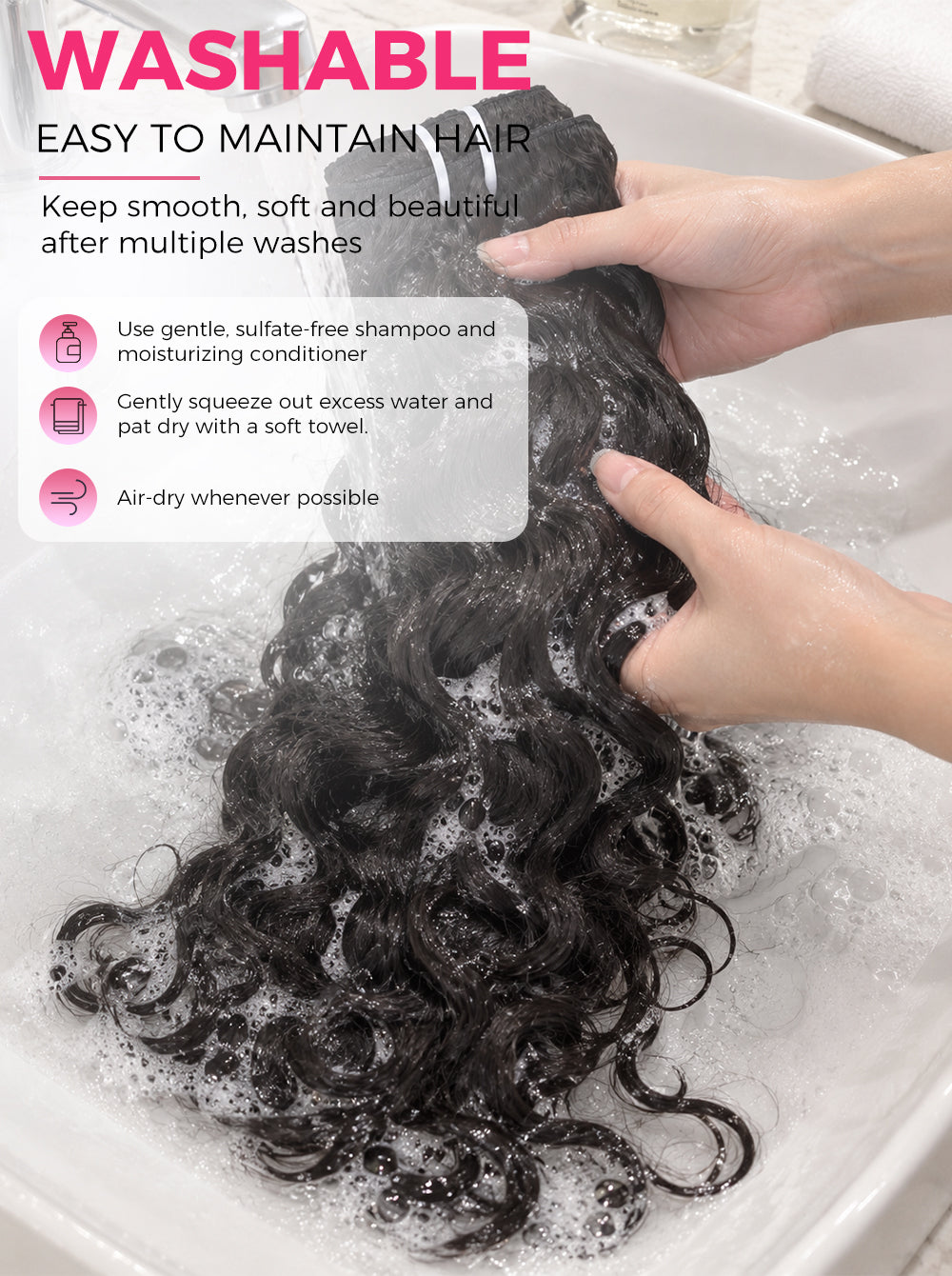 water_wave_clip_in_hair_extensions
